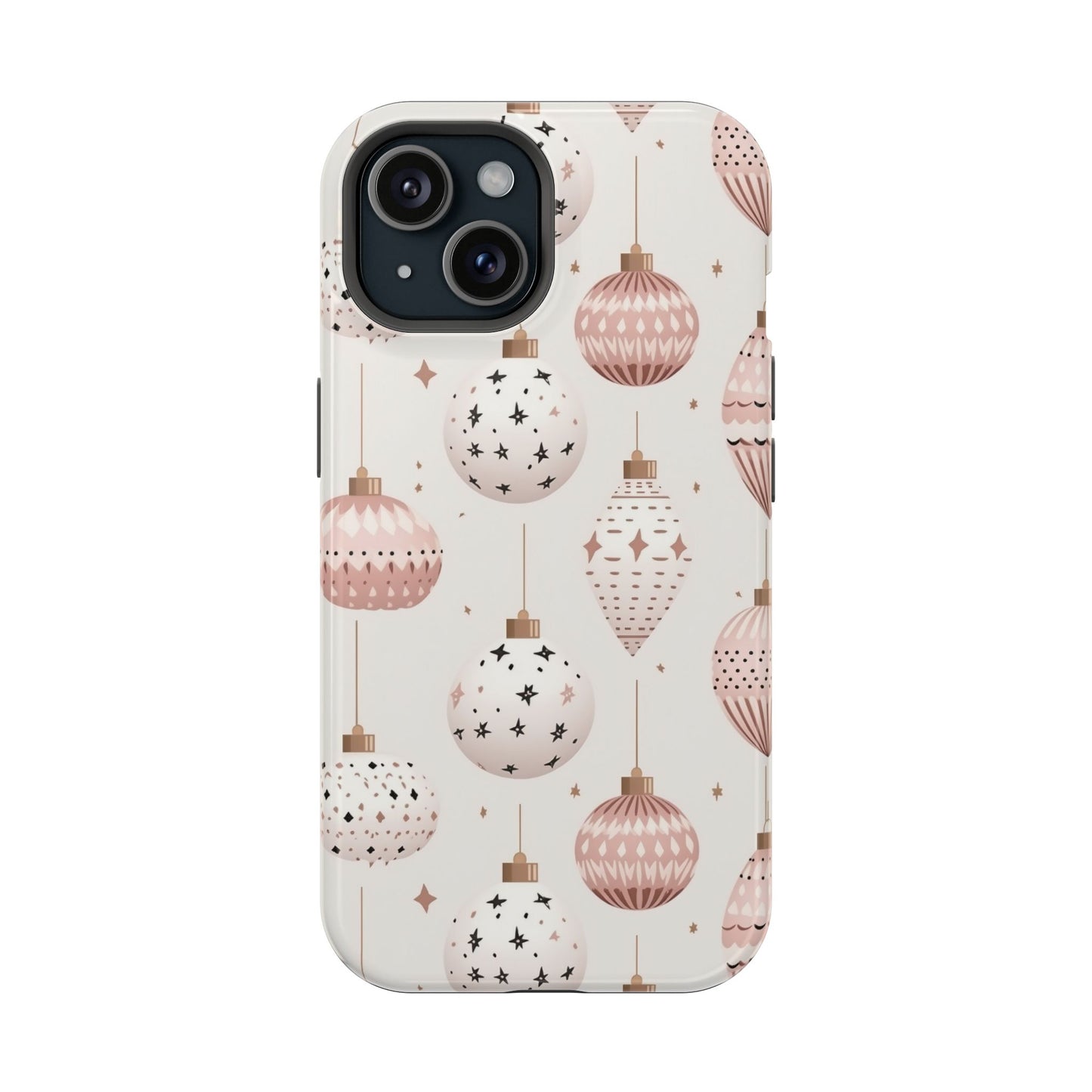 Blush Pink Holiday Ornaments - MagSafe iPhone Series Case