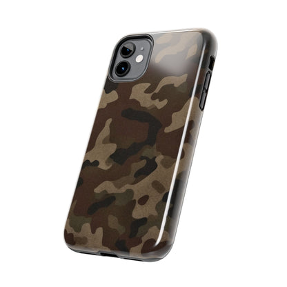 Classic Camouflage iPhone Case – Rugged Woodland Camo Protection