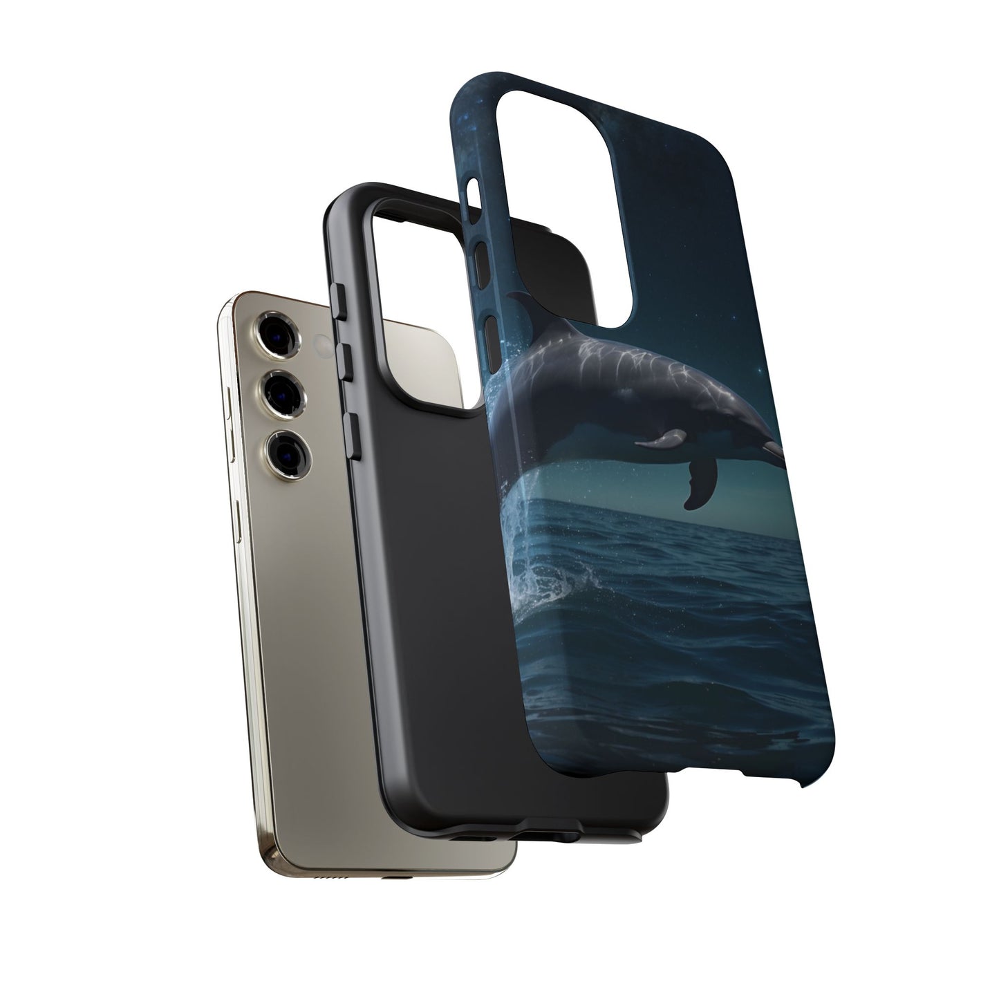 Midnight Ocean Dolphin - Samsung Galaxy Case