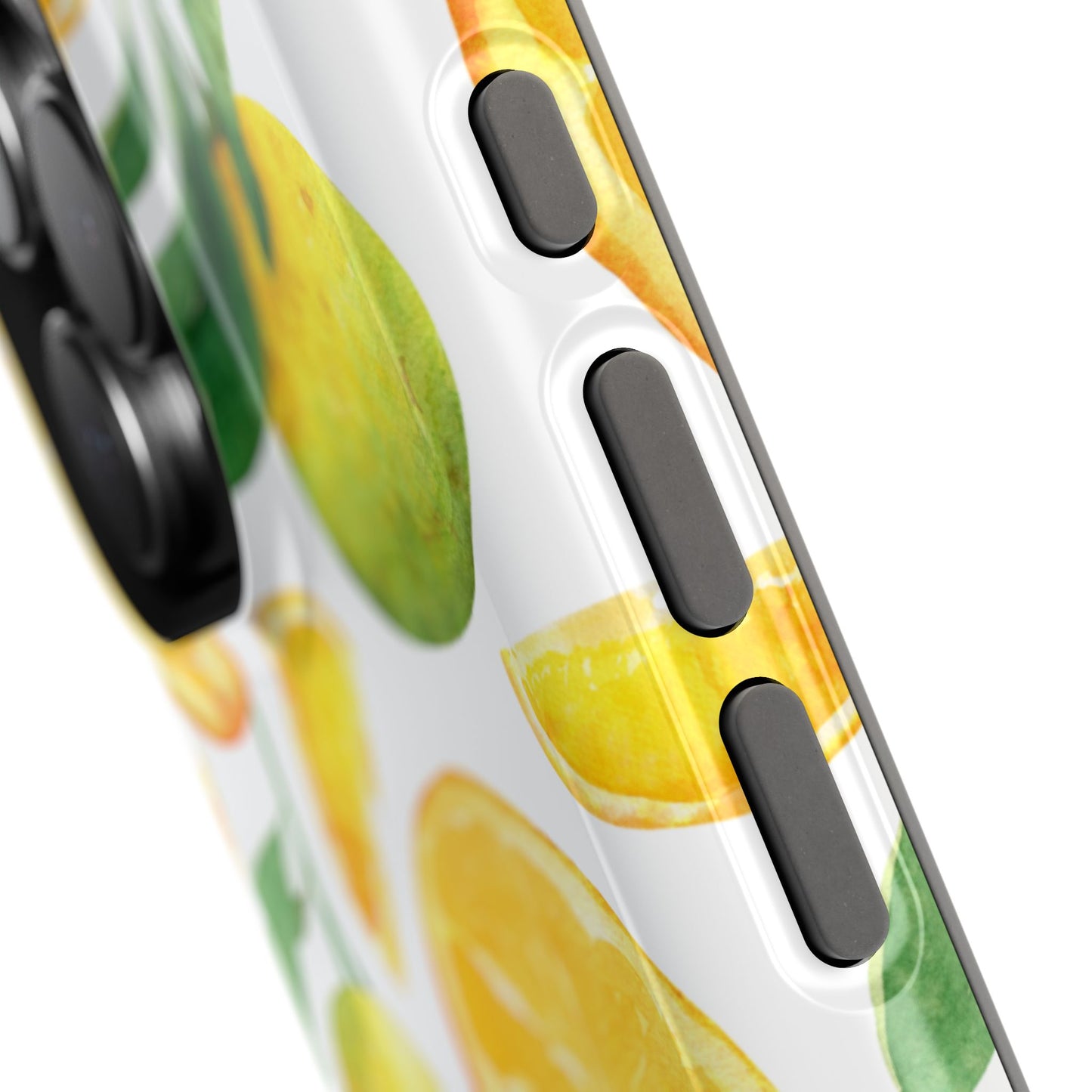 Sunny Citrus Grove Tough MagSafe iPhone Case – Watercolor Orange Design, Dual-Layer Protection