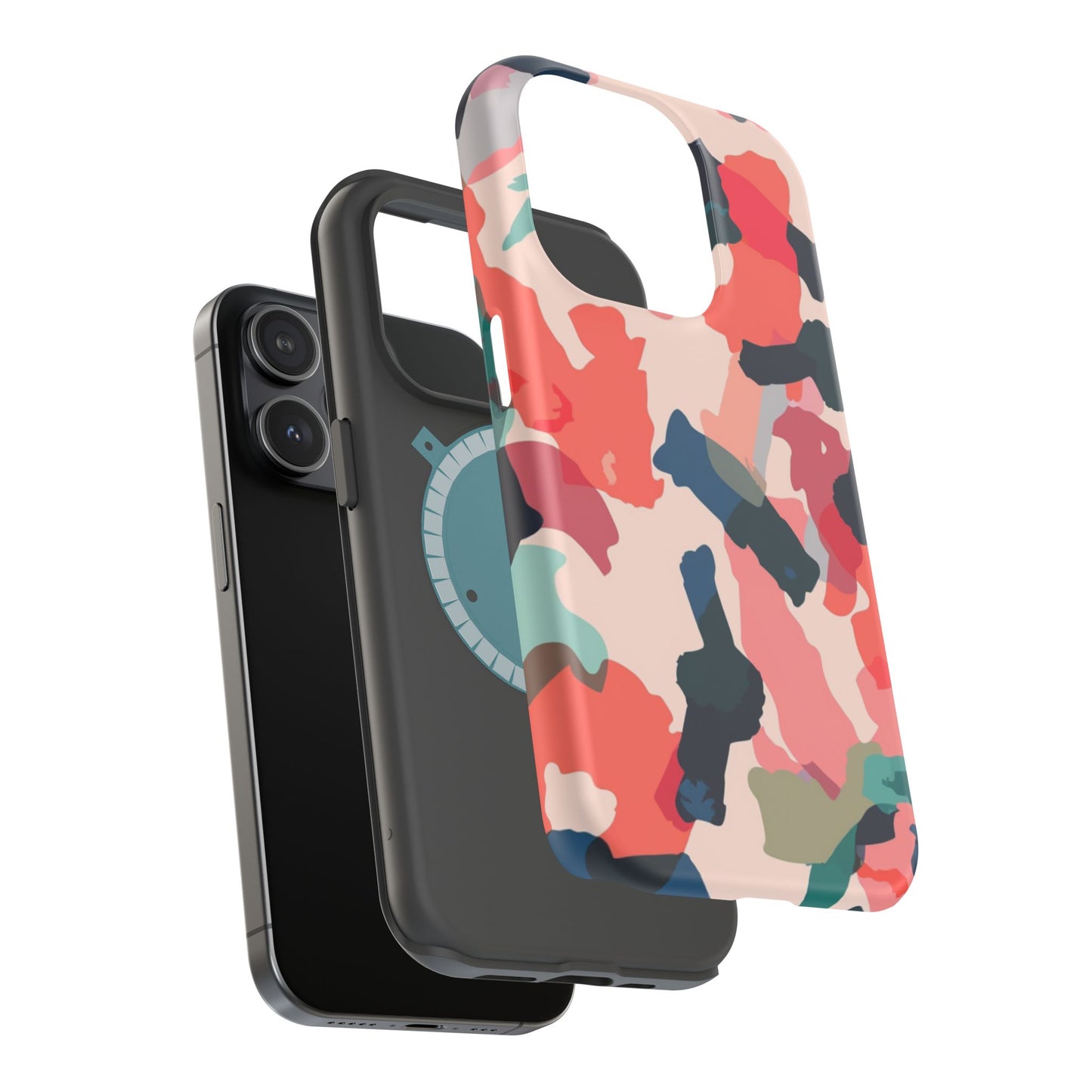 Modern Earthy Camo Abstract – MagSafe iPhone Case