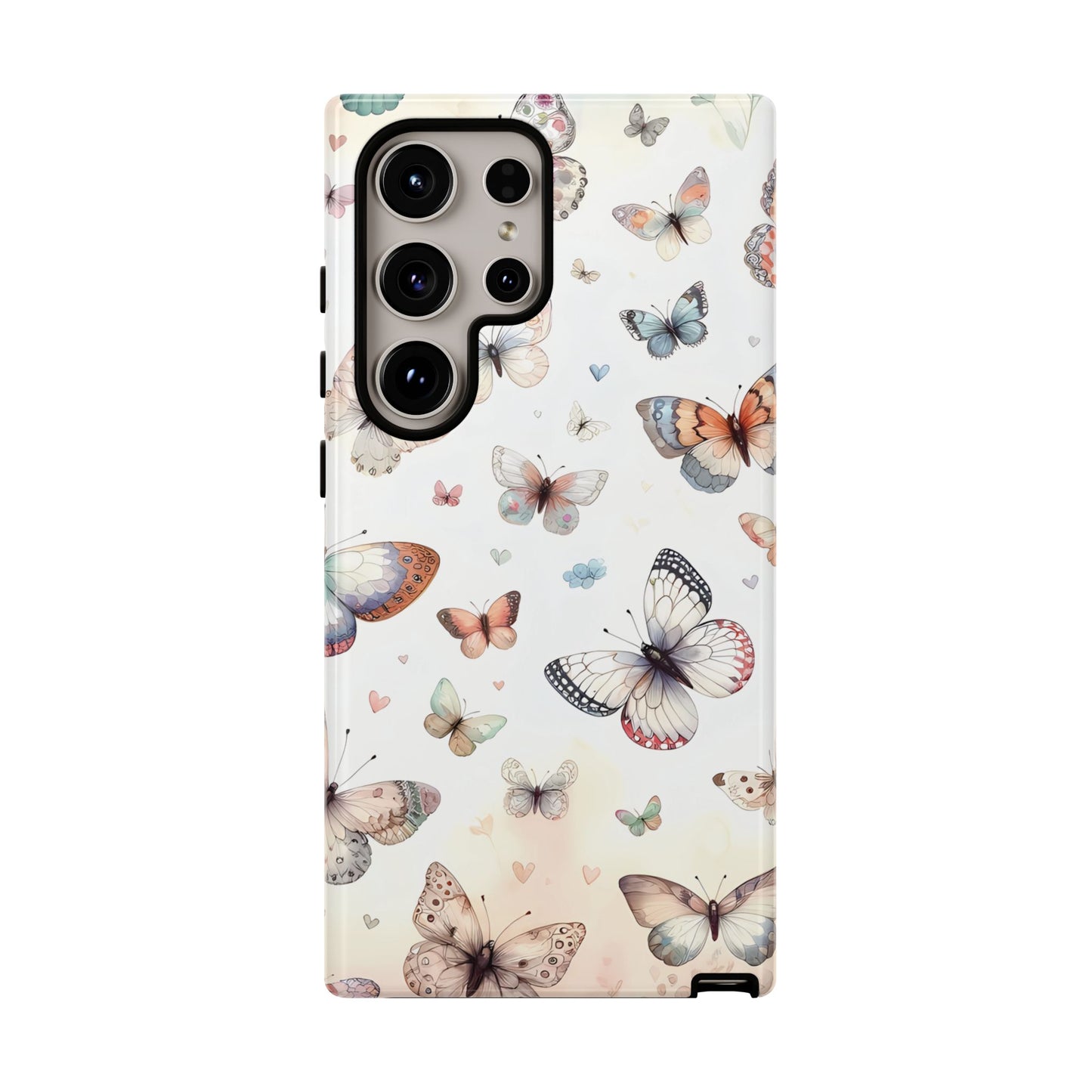 Watercolor Butterfly Phone Case for iPhone 15, 14, 13, 12, 11, Samsung Galaxy S23, S22, S21, S20, S10, & Google Phones. Cute Gift For Her! - BOGO Cases