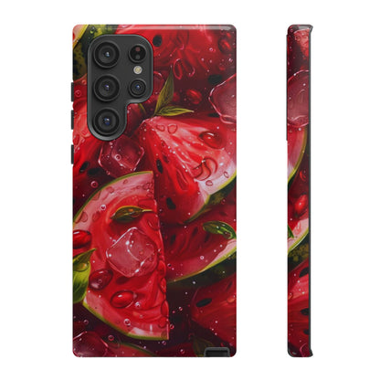 Juicy Watermelon Samsung Galaxy Case – Refreshing Summer Vibes, Dual-Layer Protection