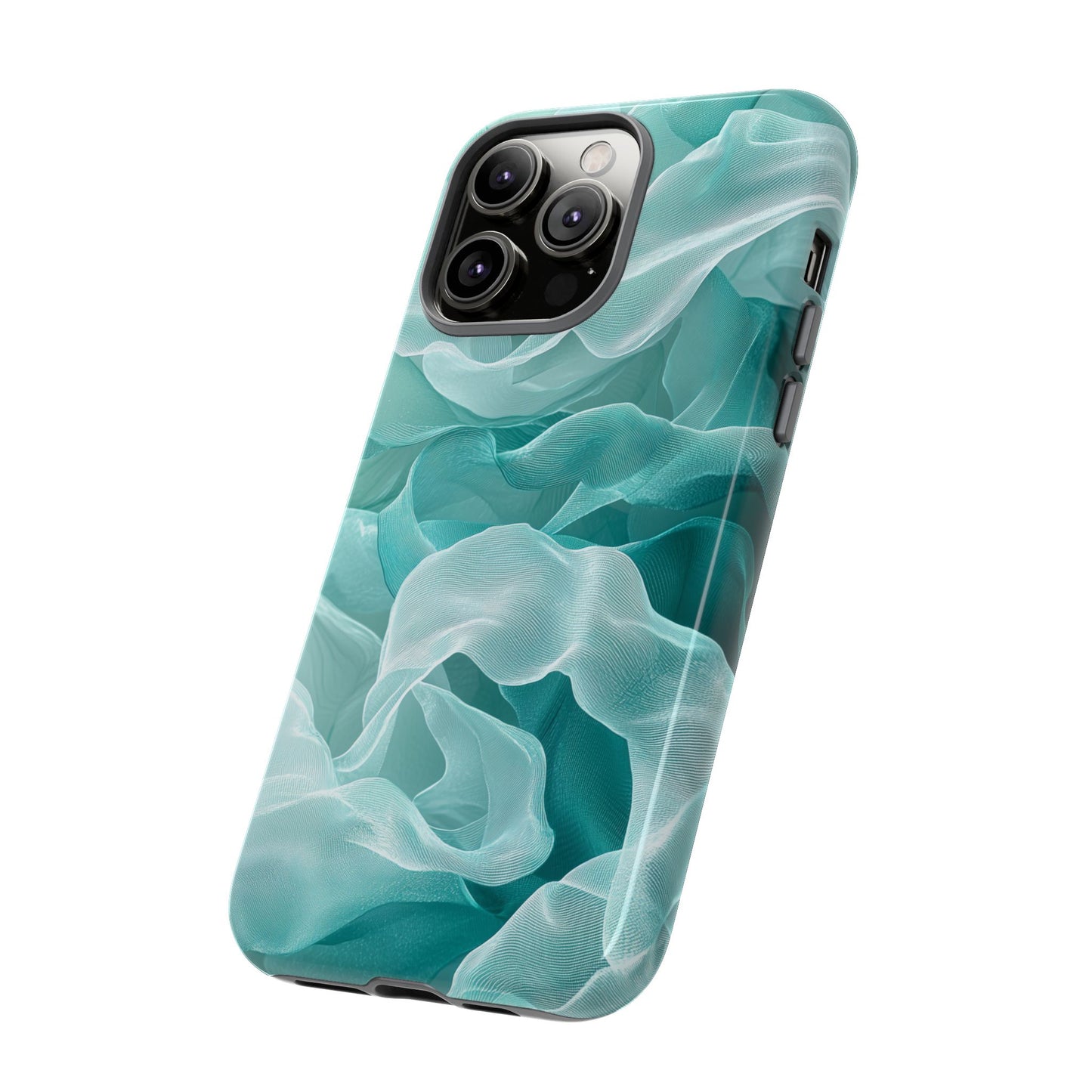 Blue Linen Design iPhone Case