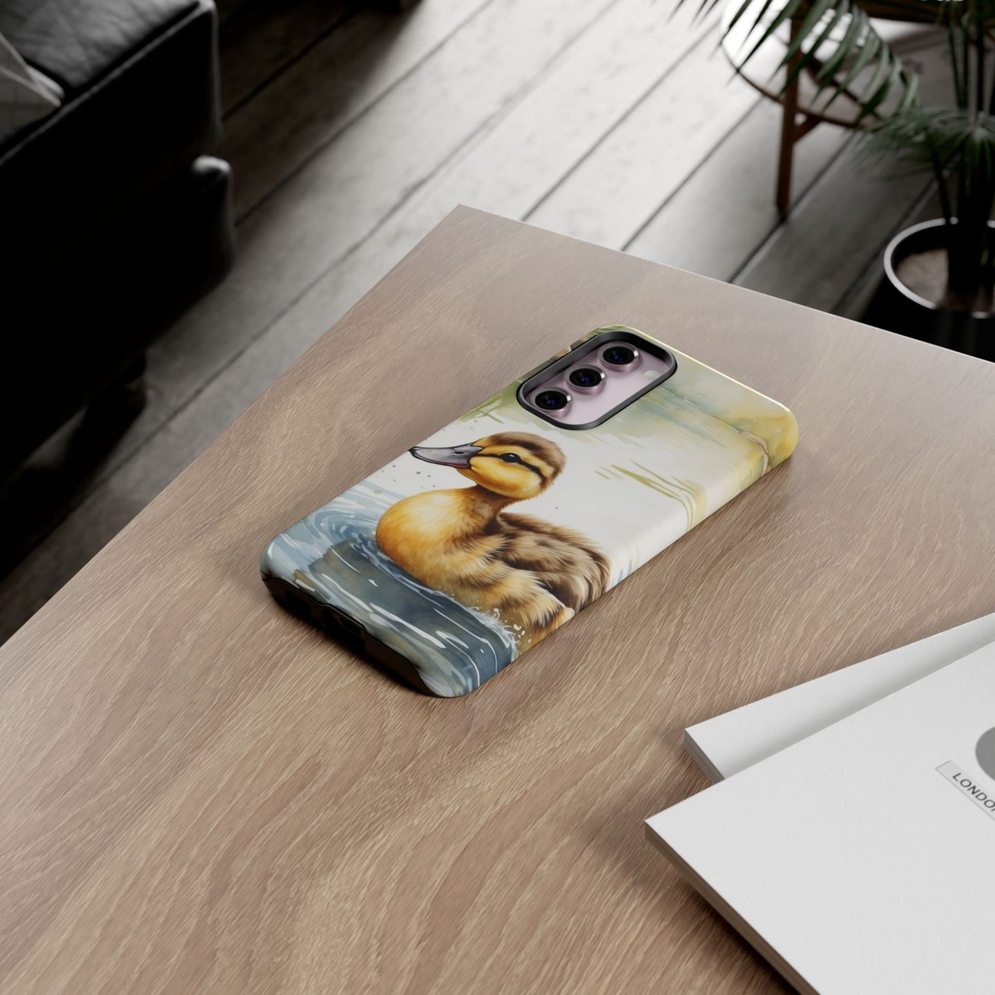 Graceful Duck Reflection – Samsung Galaxy Case