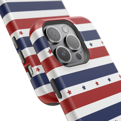 Patriotic Stars MagSafe iPhone Case