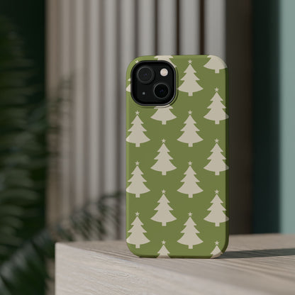 Minimalist Christmas Trees - MagSafe iPhone Series Case