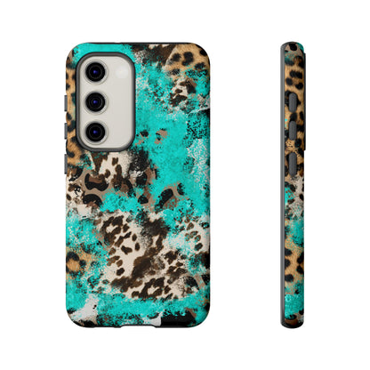 Aqua Splash Leopard - Samsung Galaxy Series Case