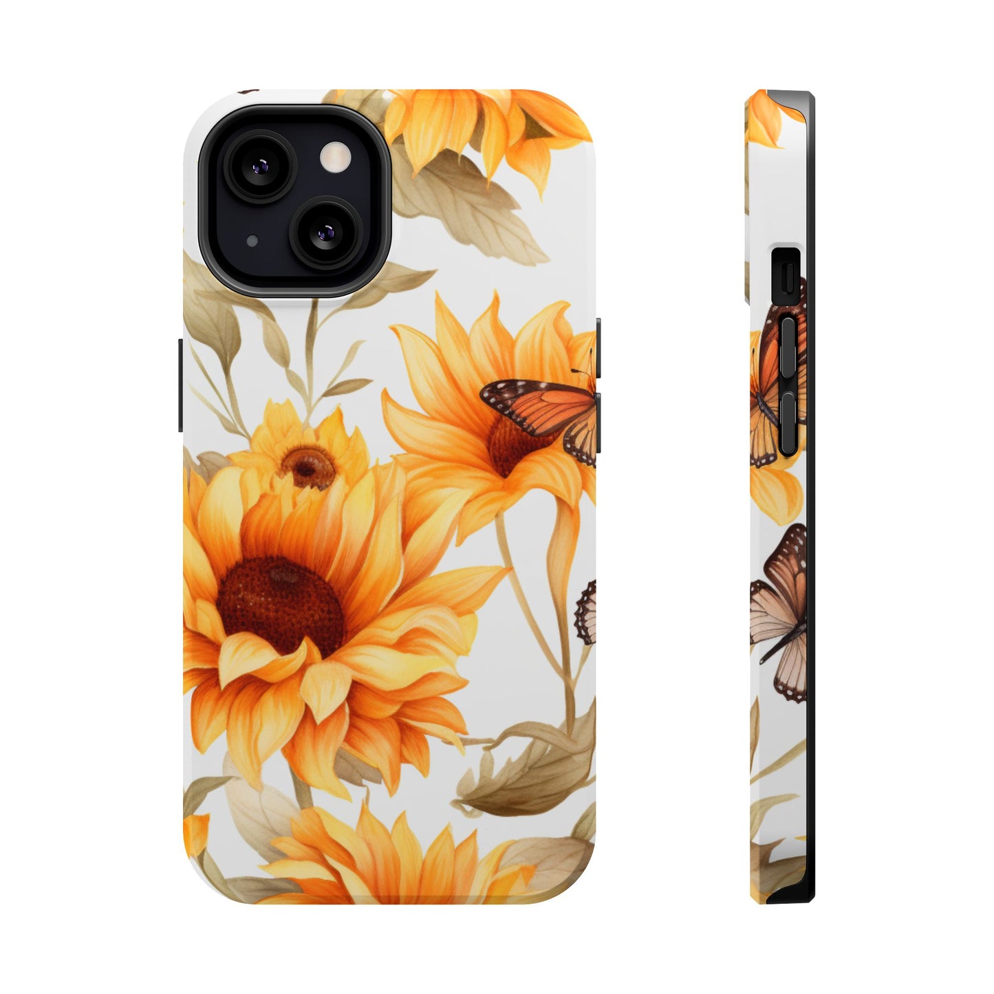 Sunflower & Monarch Garden - MagSafe iPhone Series Case