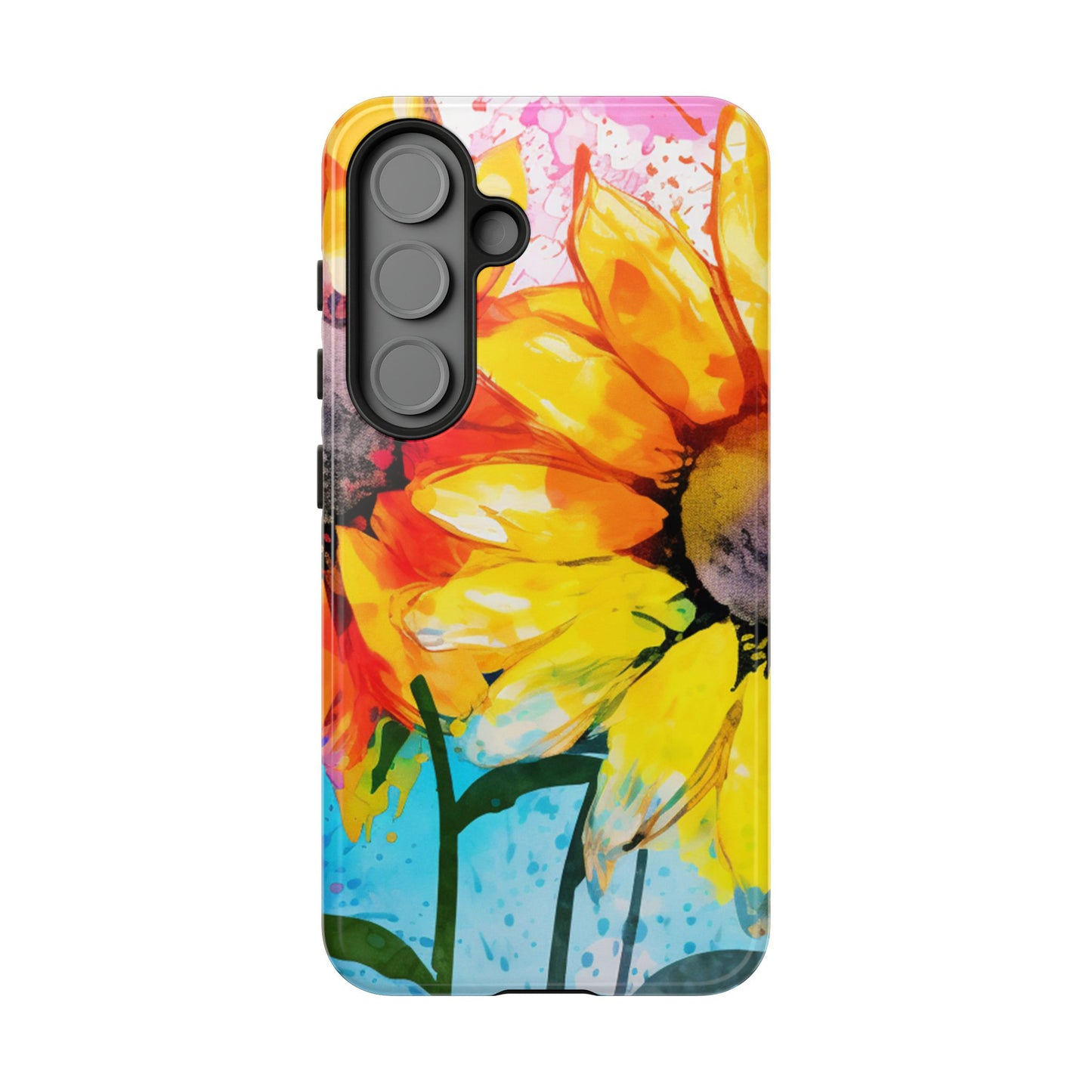 Bold Watercolor Sunflowers - Samsung Galaxy Series Case