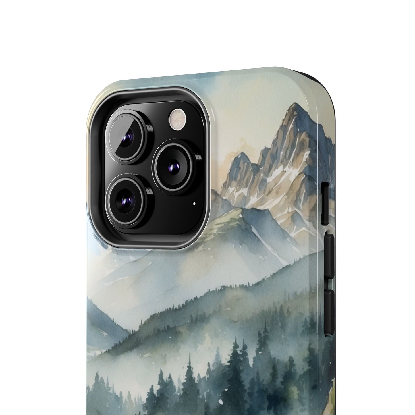 Serene Alpine Forest - iPhone Case