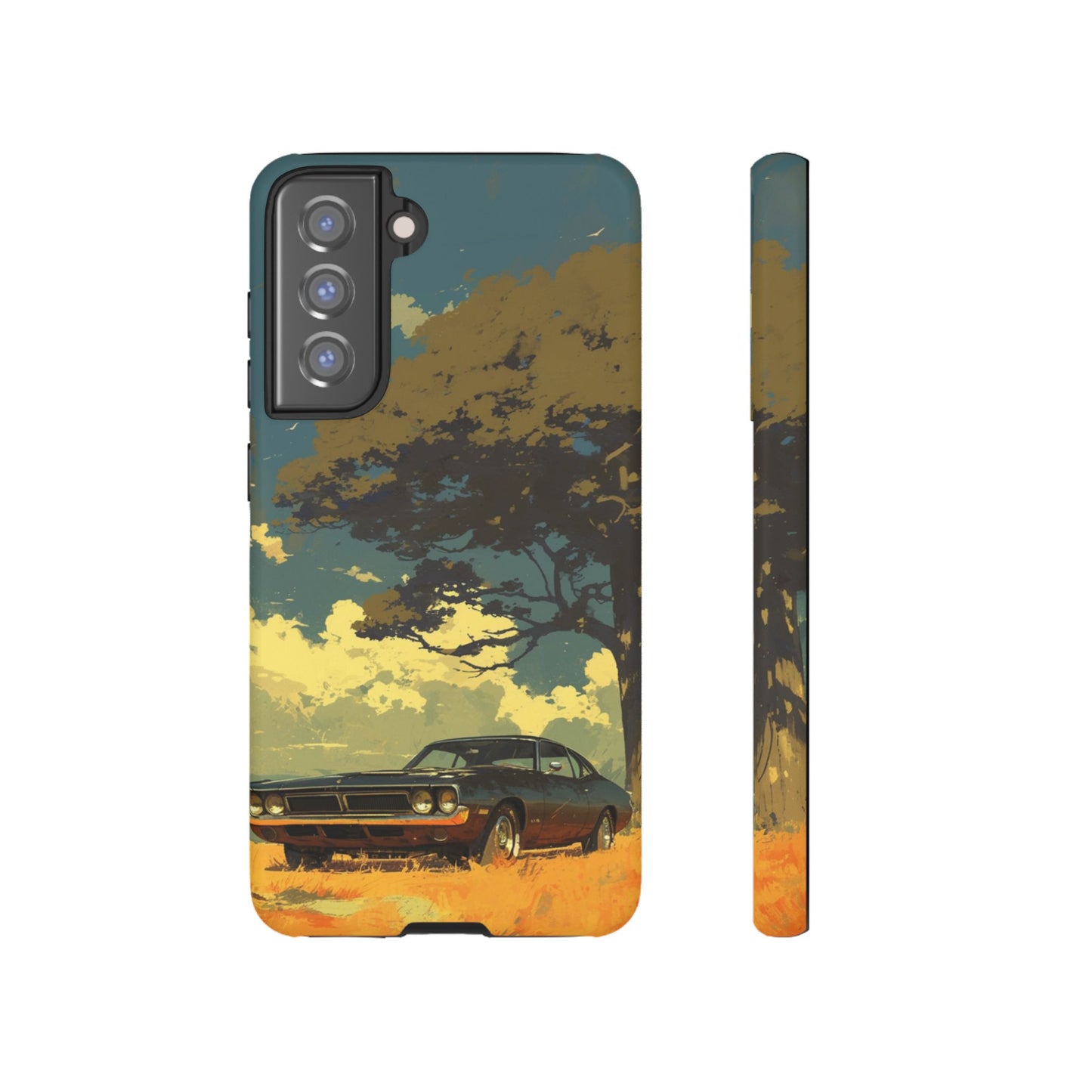 Retro Road Trip Vintage Car iPhone Case