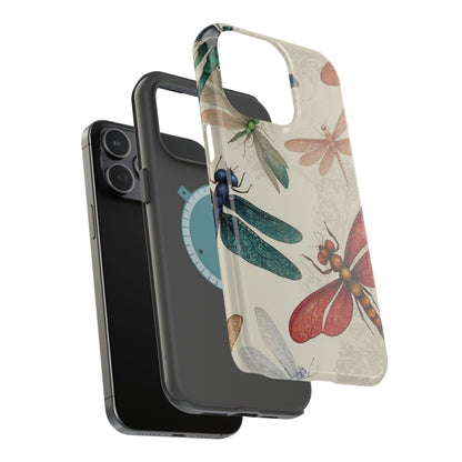 Vintage Dragonfly Garden – MagSafe iPhone Series Case