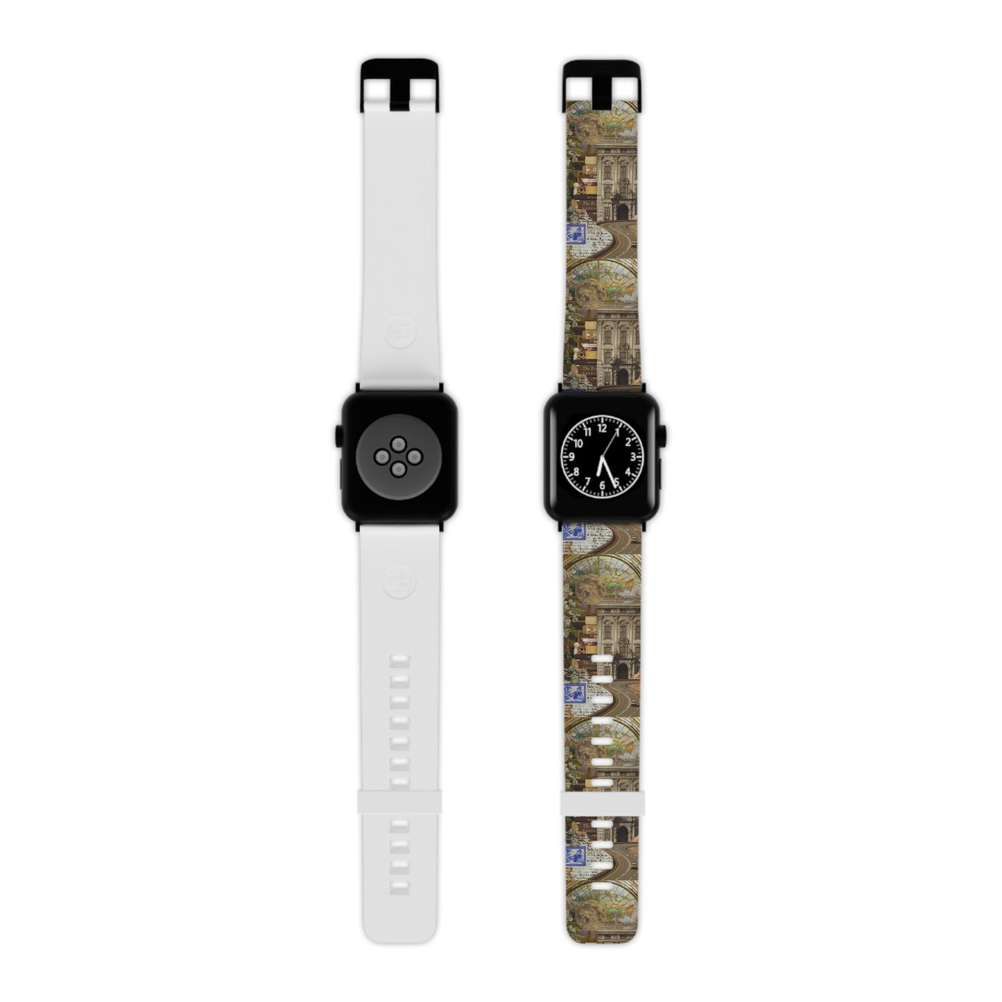  Whimsical Road Trip Collage Apple Watch Band