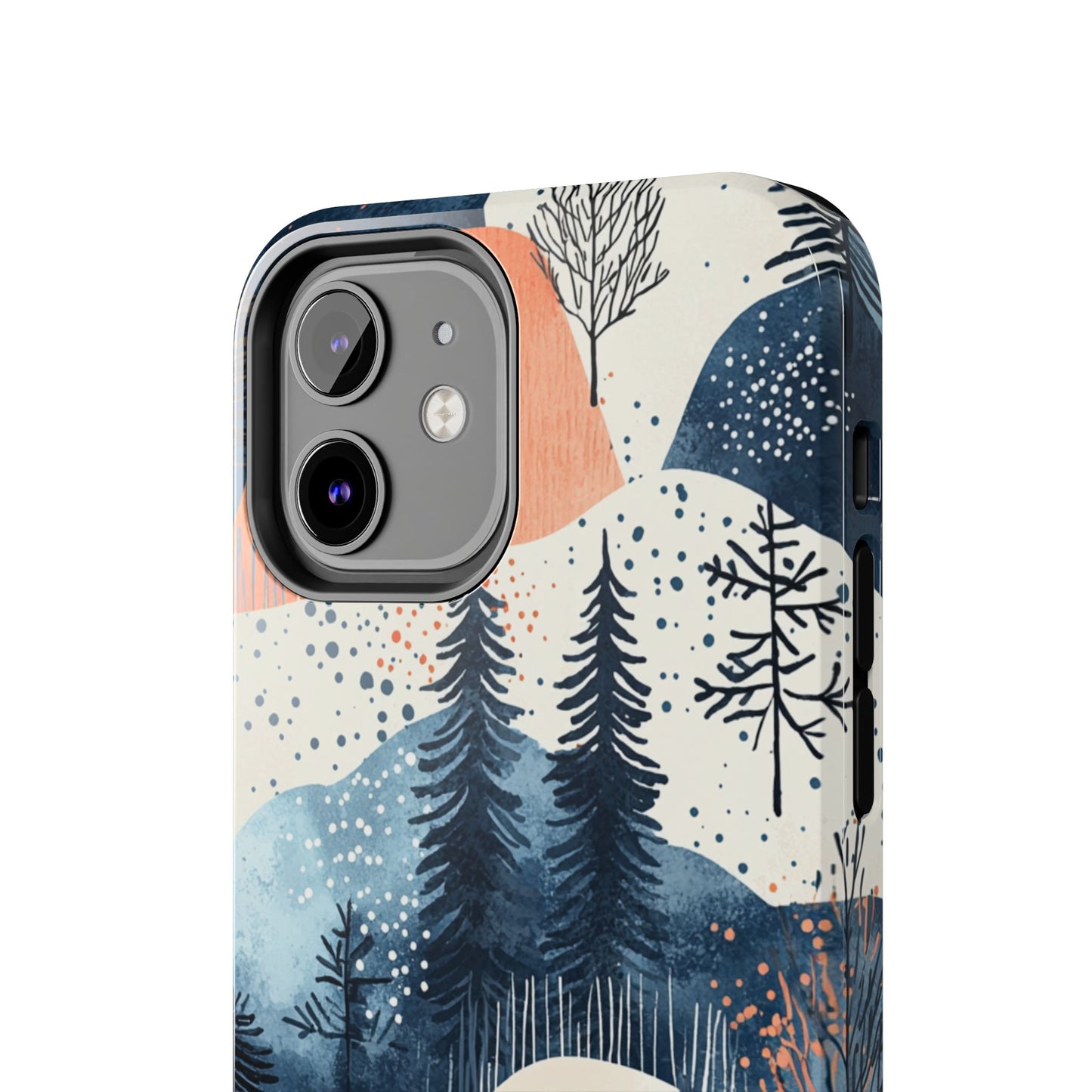 Winter Forest Samsung Galaxy Case | Watercolor Pine Trees