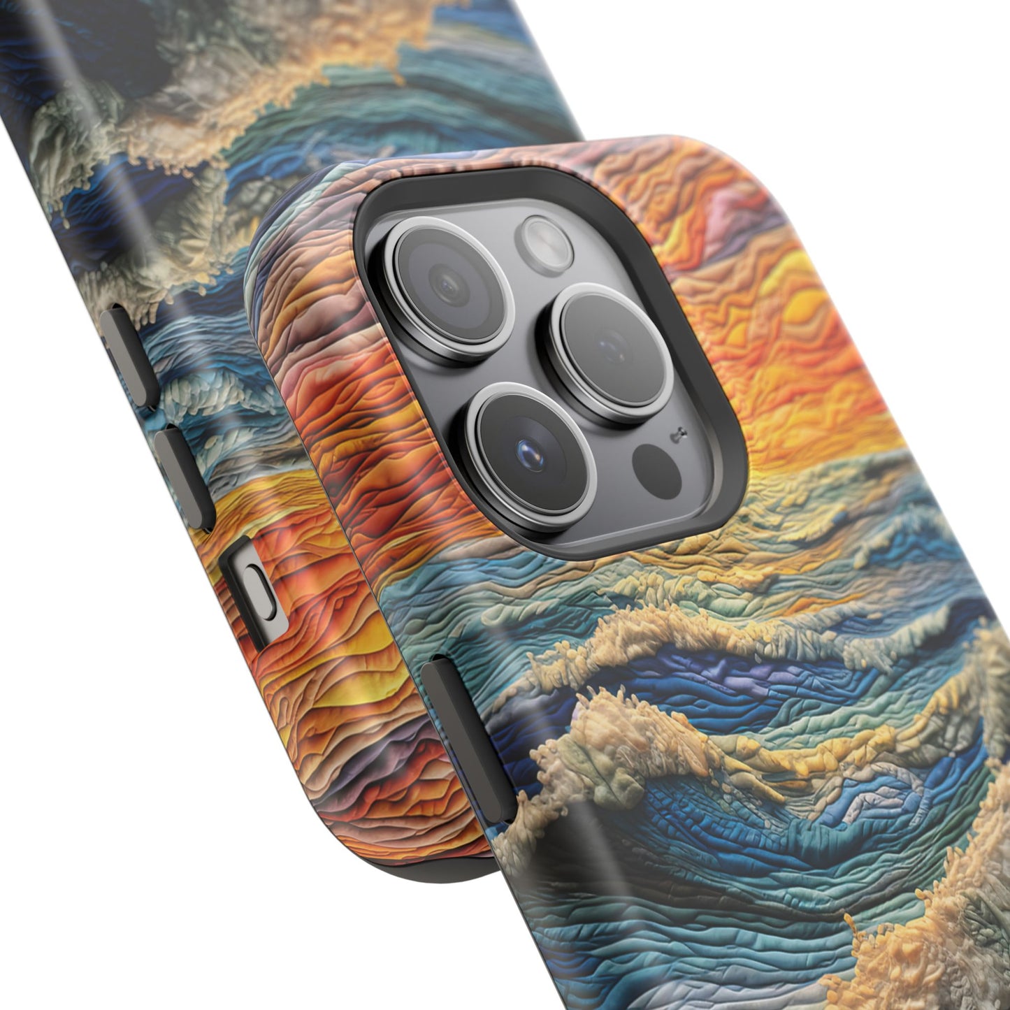 Ocean Sunset Tapestry Waves – MagSafe iPhone Series Case