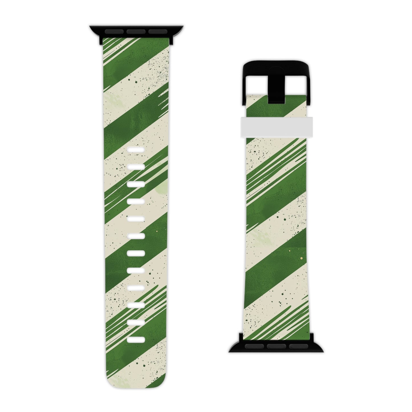 Green Stripes  Apple Watch Band