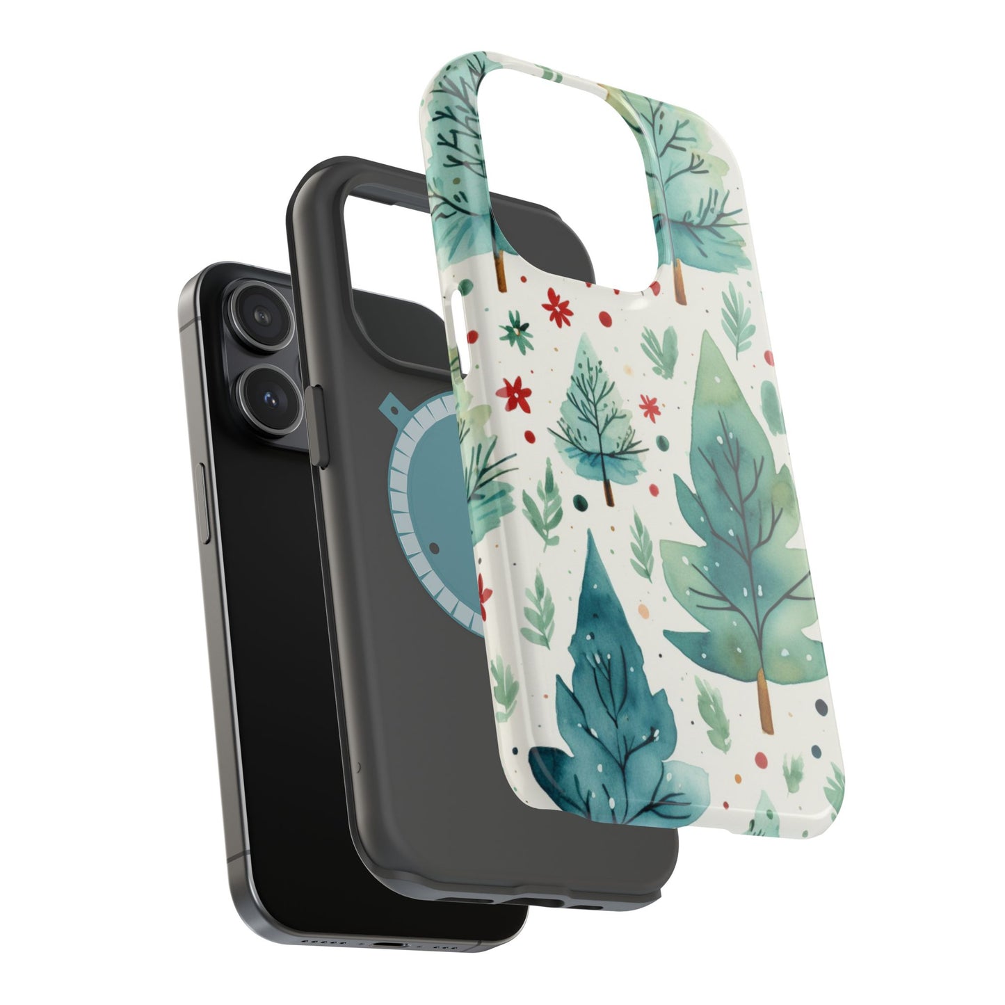 Watercolor Winter Forest - MagSafe iPhone Series Case