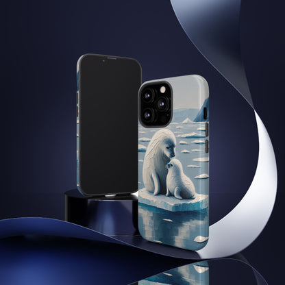 Arctic Serenity Seal iPhone Case