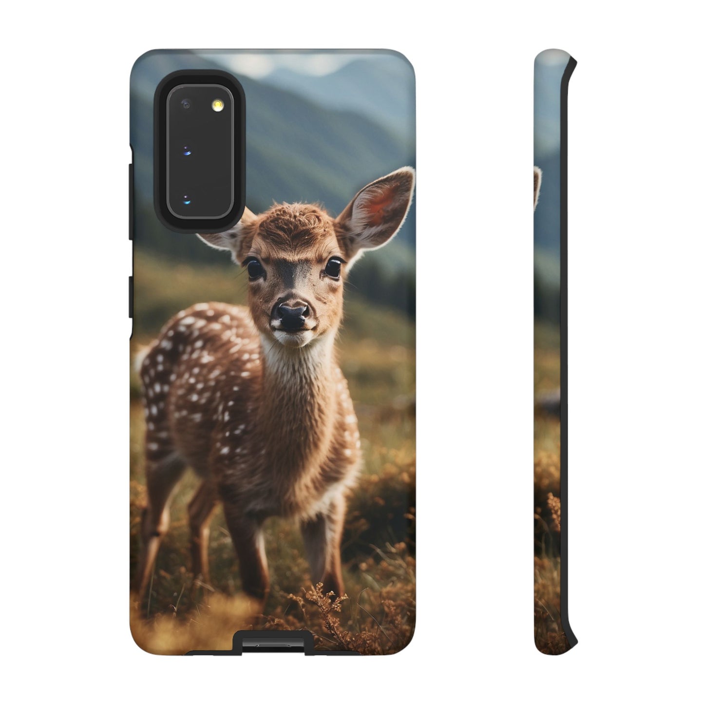Gentle Fawn in Mountain Meadows Samsung Galaxy Case