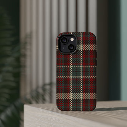 Cozy Rustic Plaid - MagSafe iPhone Series Case