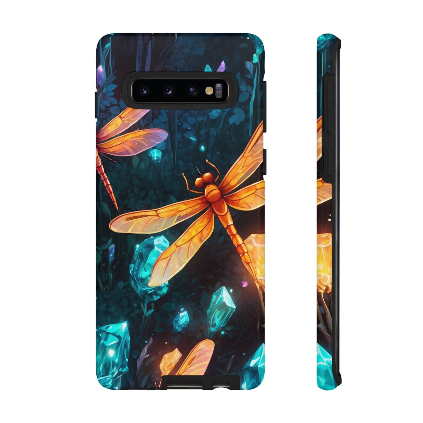 Mystical Dragonflies & Crystals – Samsung Galaxy Series Case