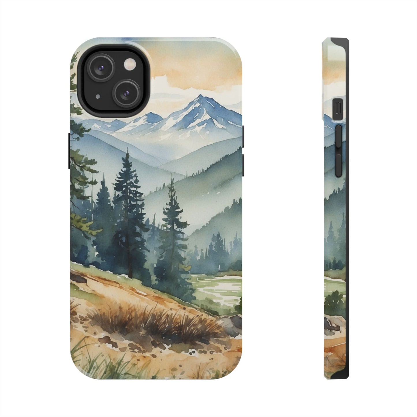 Tranquil Mountain Escape - iPhone Case