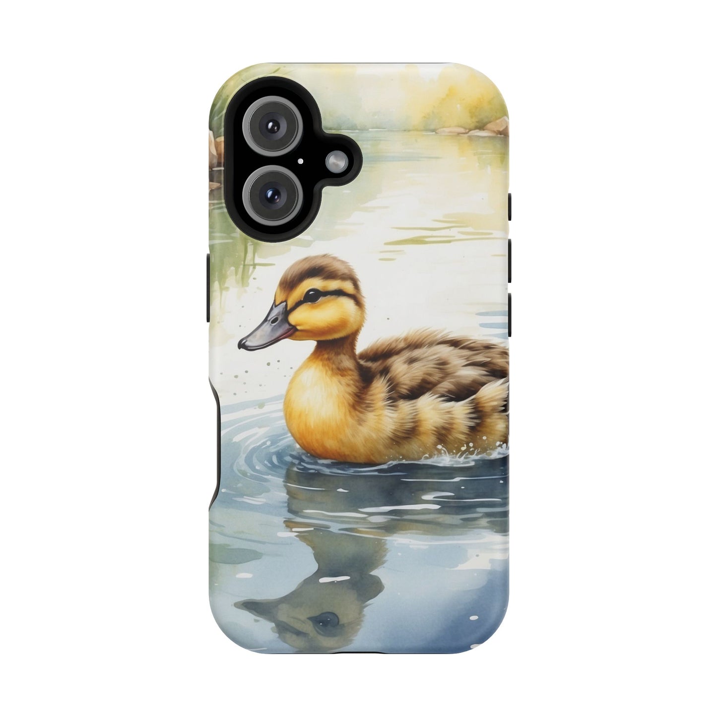 Graceful Duck Reflection – MagSafe iPhone Case