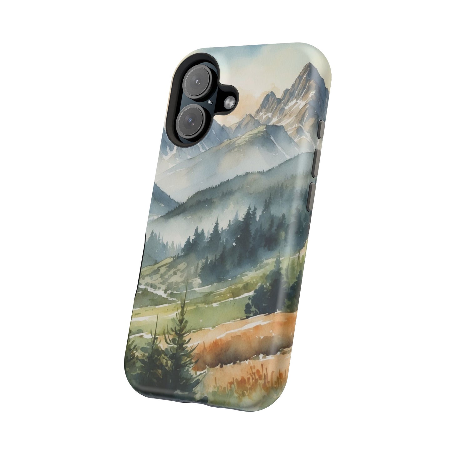 Serene Alpine Forest - MagSafe iPhone Case