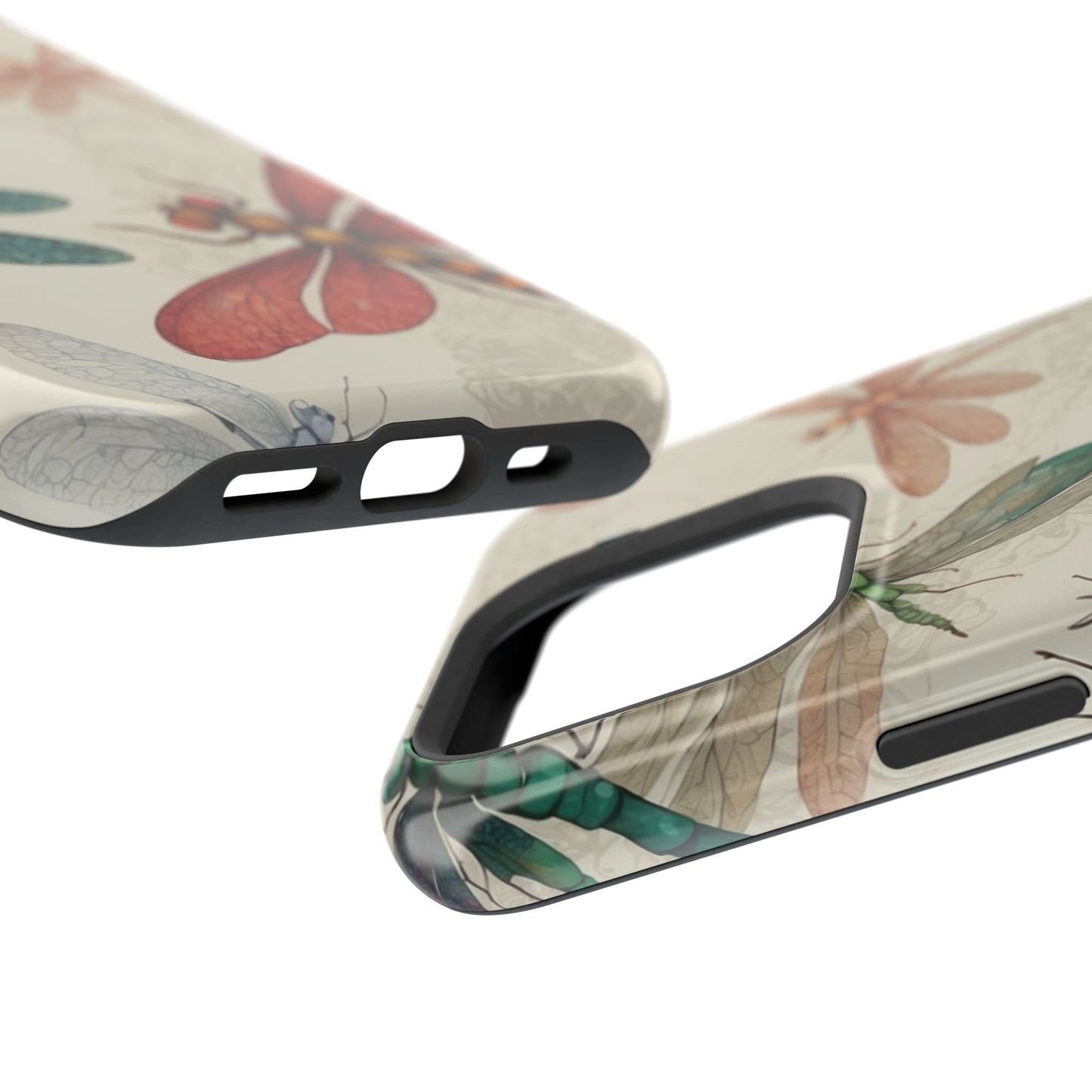 Vintage Dragonfly Garden – MagSafe iPhone Series Case