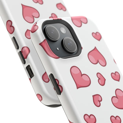 Scattered Hearts MagSafe iPhone Case