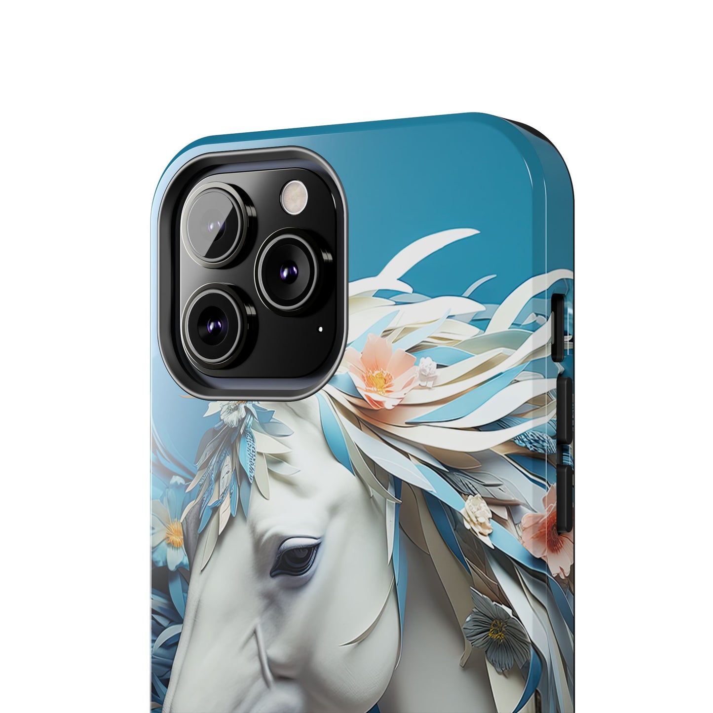 Floral Horse iPhone Case