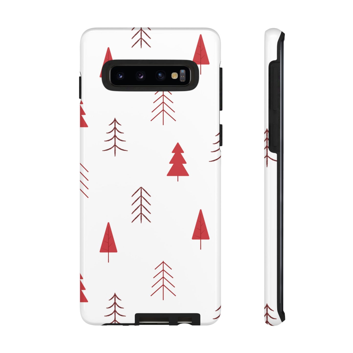 Scandi Red Pine Trees - Samsung Galaxy Series Case