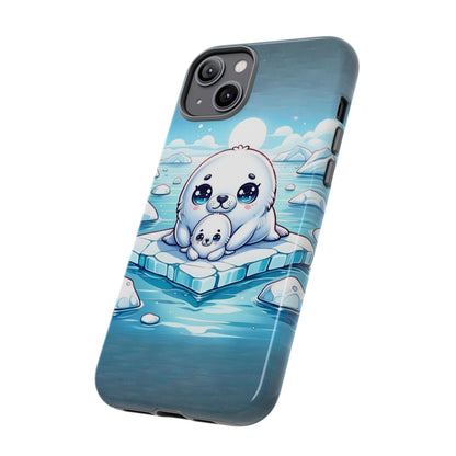 Arctic Embrace Seal iPhone Case