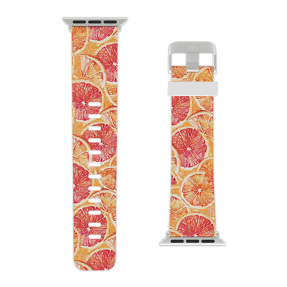 Watercolor Citrus Splash Apple Watch Band