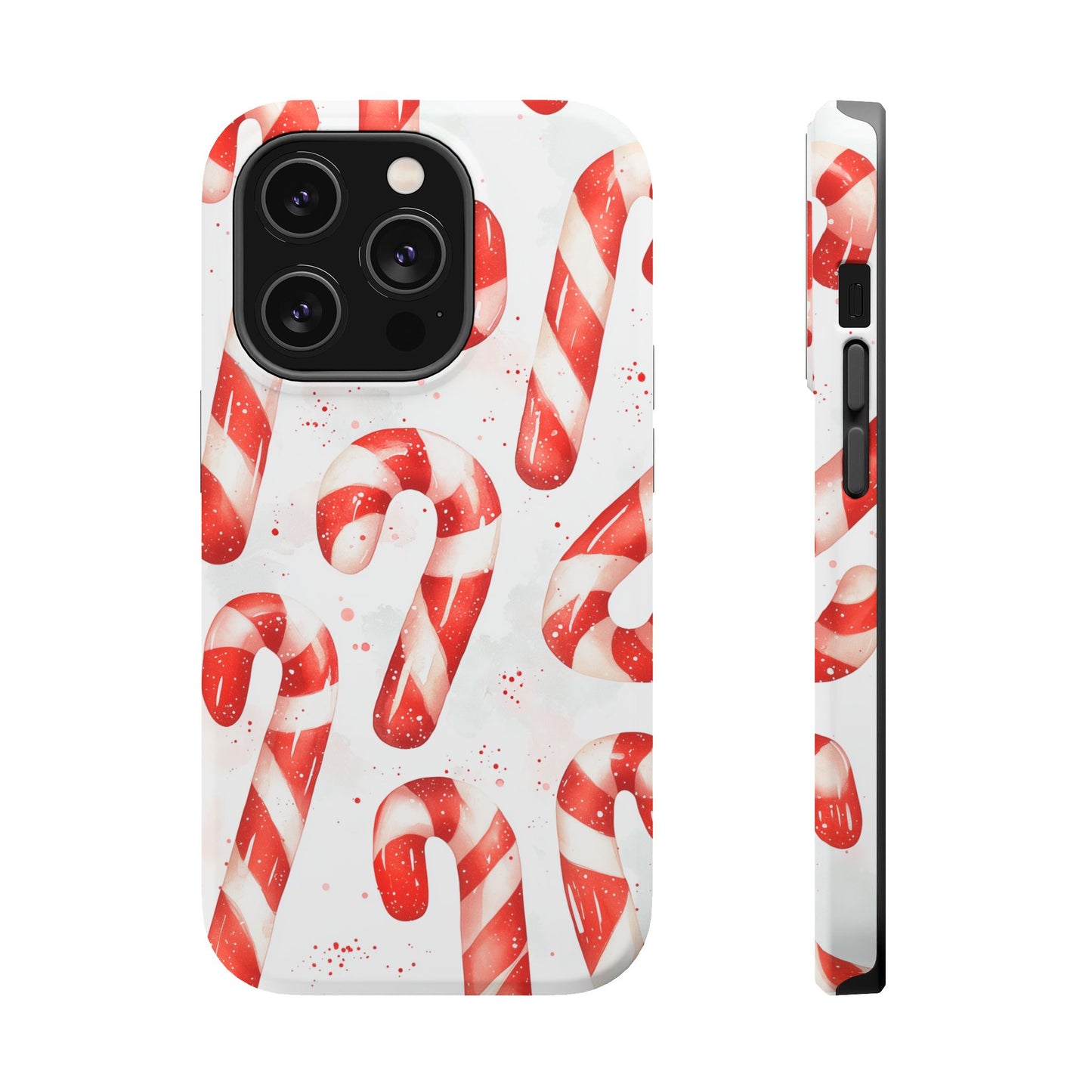 Festive Candy Cane Delight - MagSafe iPhone Series Case