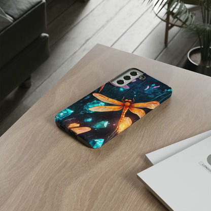 Mystical Dragonflies & Crystals – Samsung Galaxy Series Case