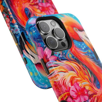 Tropical Elegance – Flamingo MagSafe iPhone Cases