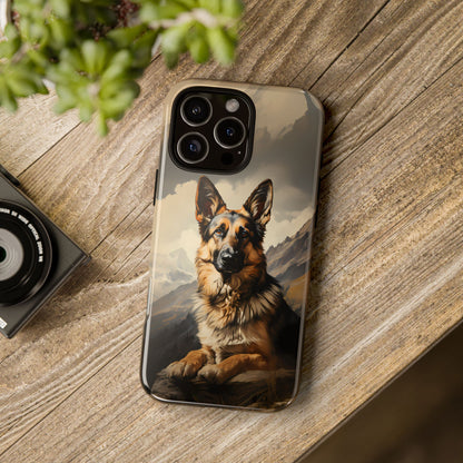 German Shepard Owners! Show Your Love For The Breed With This New iPhone & Samsung Galaxy Phone Case! Double Layered Protection! - BOGO Cases