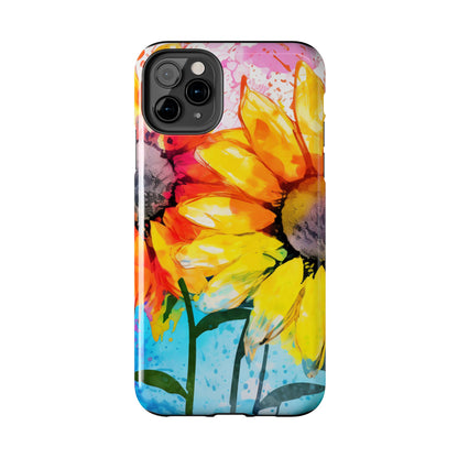 Bold Watercolor Sunflowers - iPhone Series Case