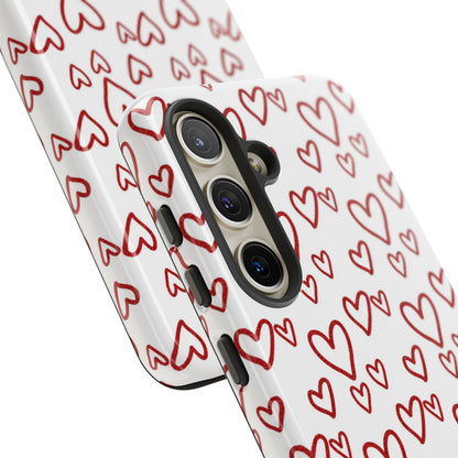 Classic Hearts Samsung Galaxy Case