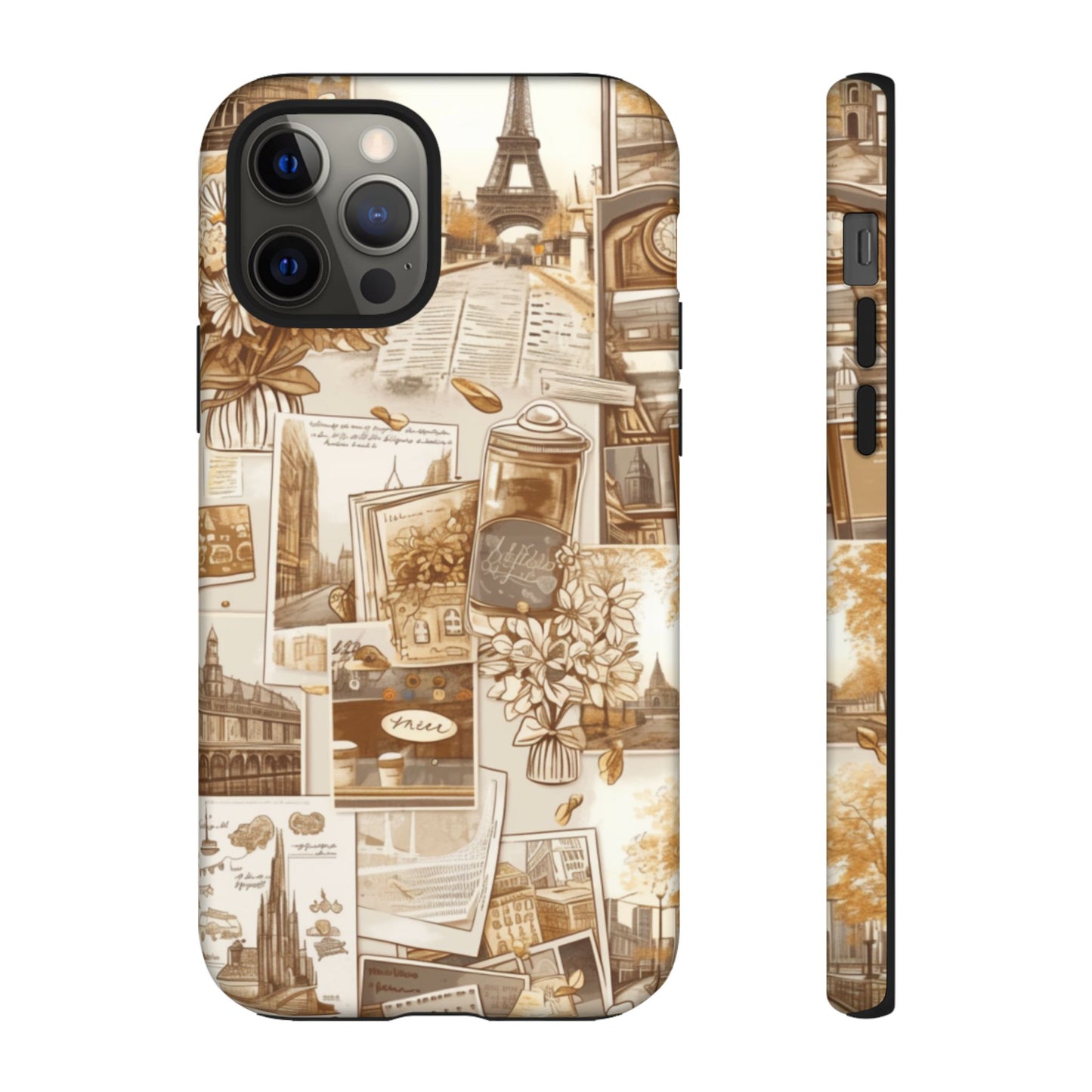 Vintage Collage Case | Travel Inspiration Design