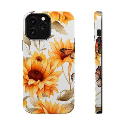 Sunflower & Monarch Garden - MagSafe iPhone Series Case