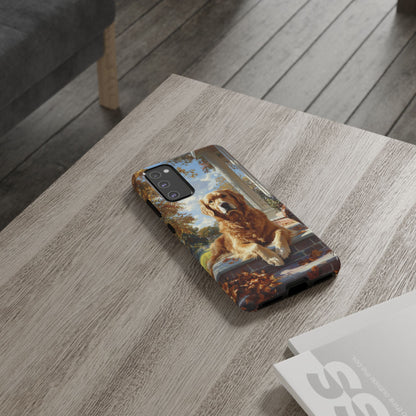 Golden Retriever Autumn Serenity - Samsung Galaxy Series Case