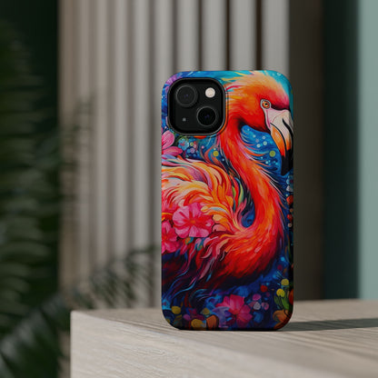 Tropical Elegance – Flamingo MagSafe iPhone Cases