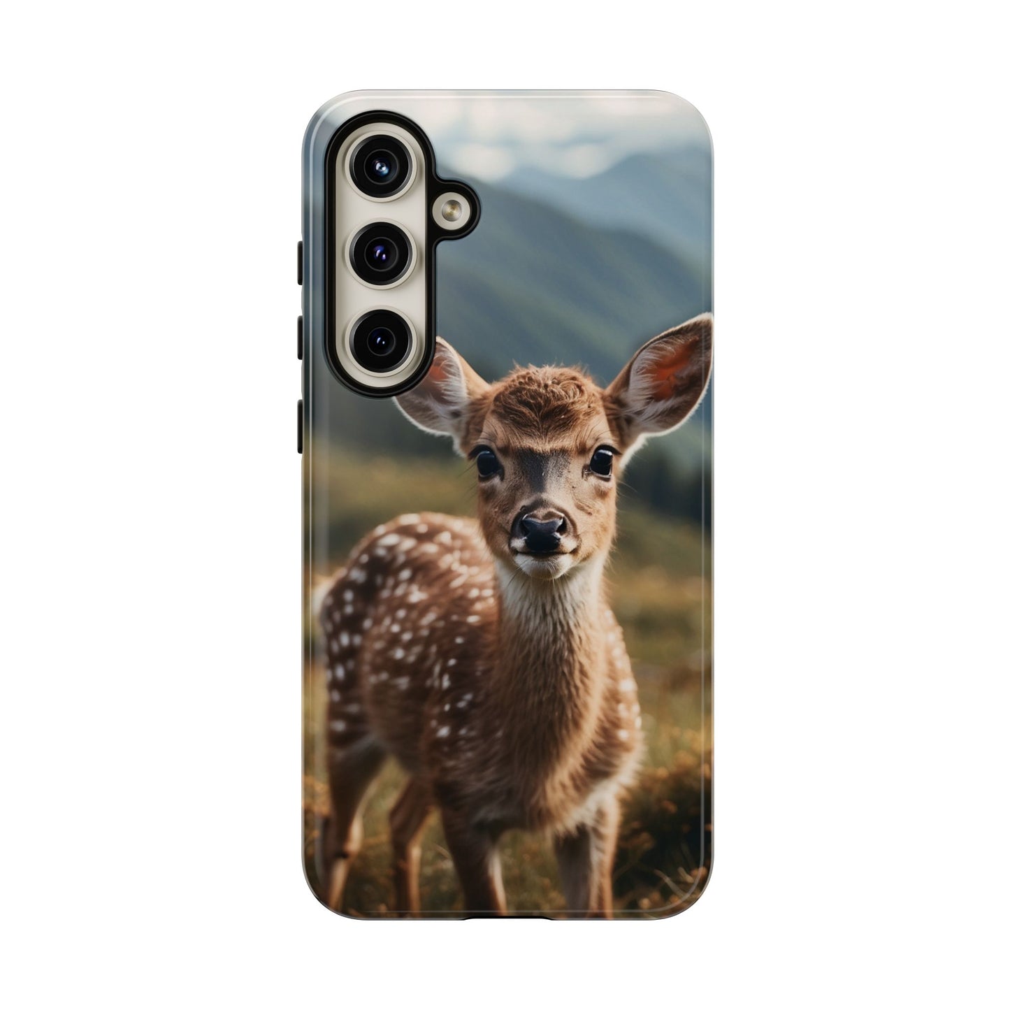 Gentle Fawn in Mountain Meadows Samsung Galaxy Case