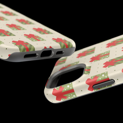 Festive Holiday Gift Pattern - MagSafe iPhone Series Case