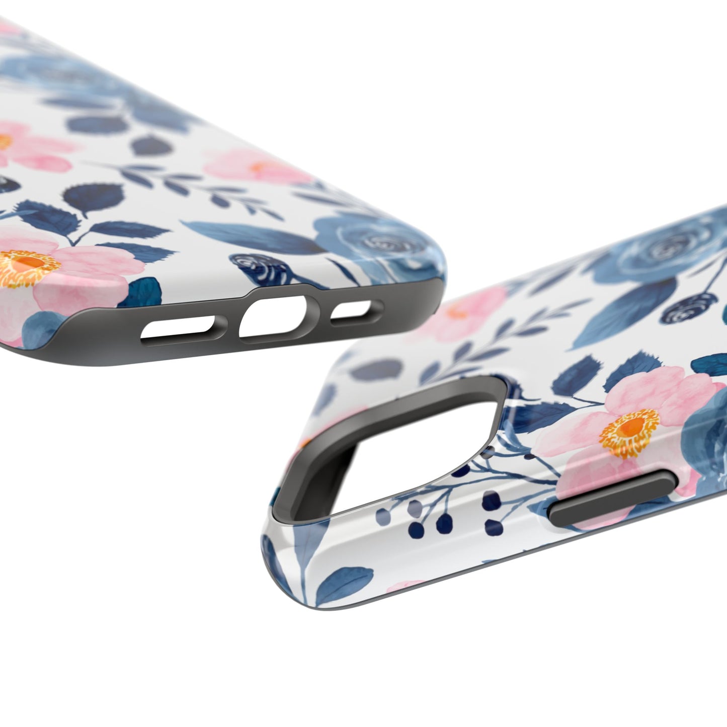 Pastel Garden Charm – MagSafe Case with Soft Watercolor Floral Print