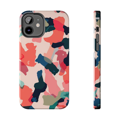 Modern Earthy Camo Abstract – iPhone Case