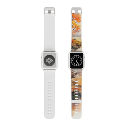 Autumn River Serenity Apple Watch Band